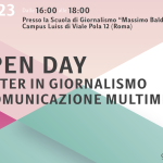 Open Day del Master in Giornalismo e Comunicazione multimediale – 22 giugno 2023