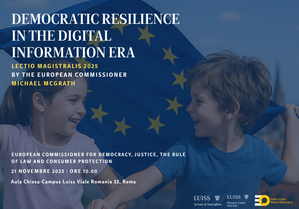 Lectio Magistralis del Commissario europeo Michael McGrath