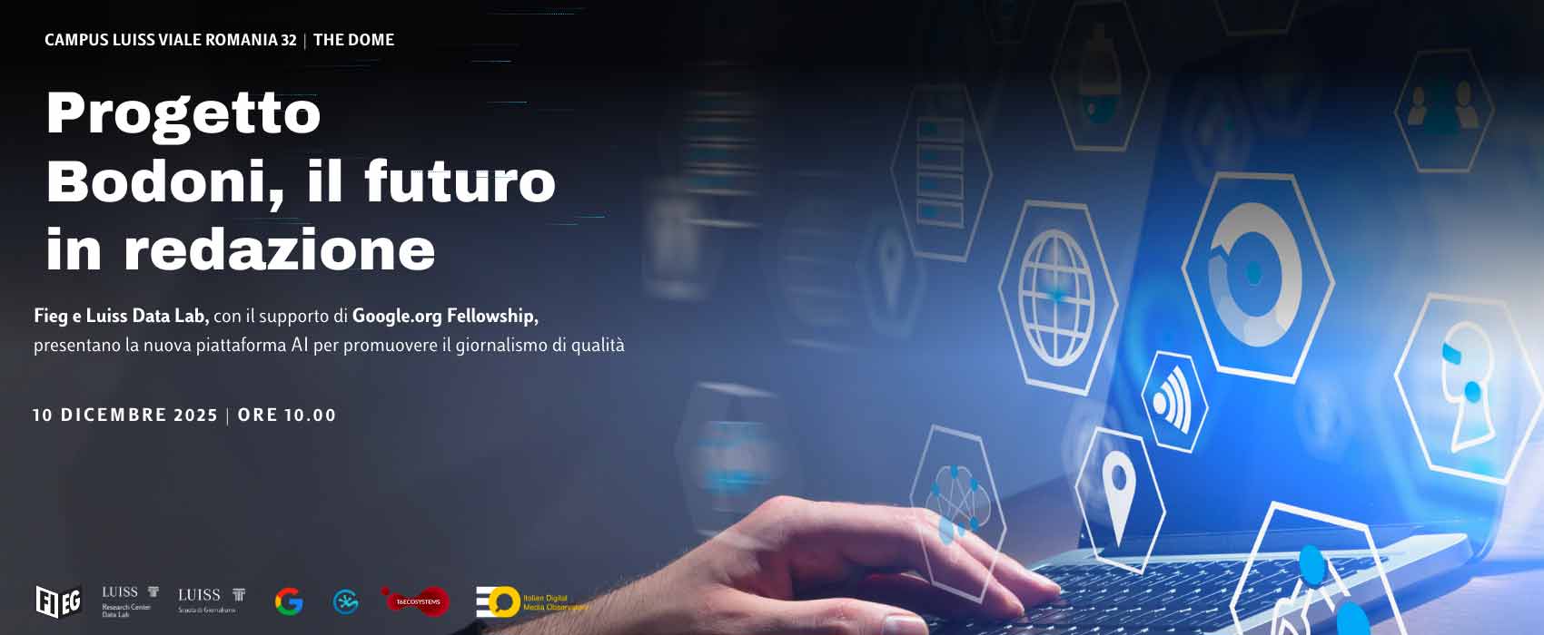 Evento di lancio del Progetto Bodoni