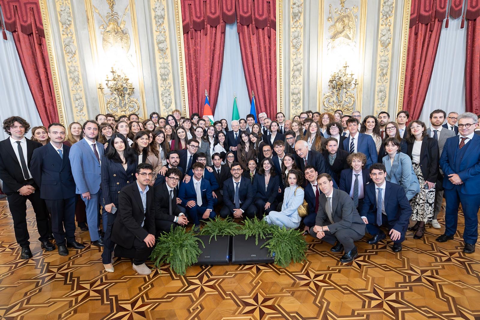 La Scuola di Giornalismo Luiss al Quirinale